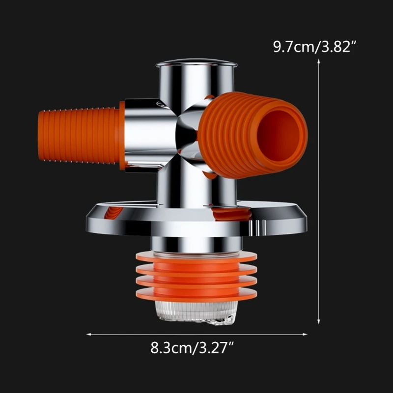 ABS Joint Convenient Plastic Pipe Joint Plug & Use Joint for Various Pipe Sizes F1CD