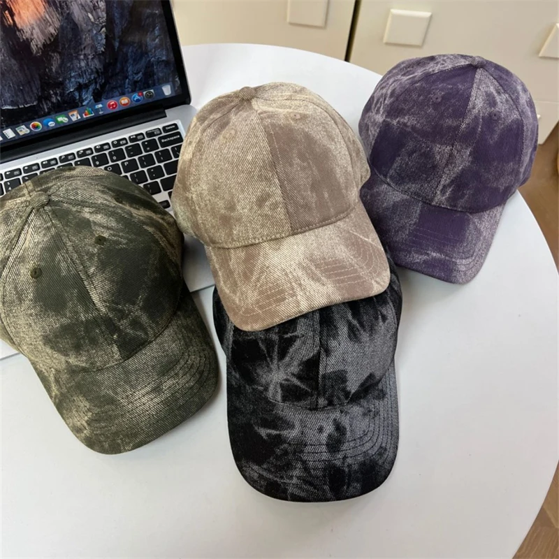 

Baseball Caps Women Men Retro Style Sun Protection Korean Street Hip Hop Trendy Spring Summer Hats For Women Washed Casual New