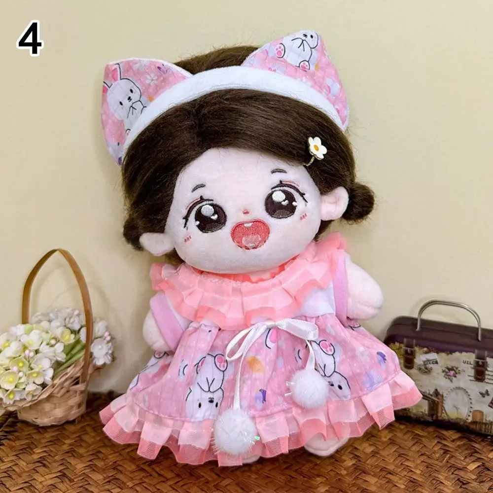 

Милая кукла, милая одежда с мультяшной повязкой на голову, аксессуары, 9 стилей, платье принцессы, плюшевая одежда для кукол
