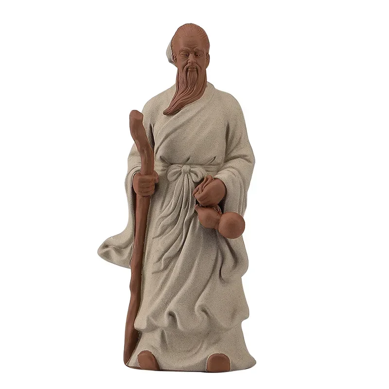 TQH-i7.7 ceramic historical figure ornament ancient famous doctor Li Shizhen Medicine Buddha home living room desktop decoration