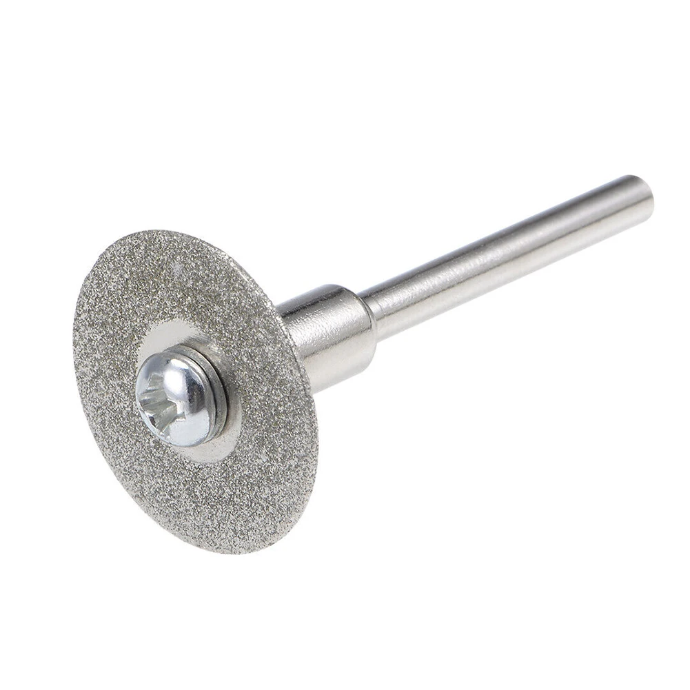 10PCS 18Mm เพชรตัดล้อดิสก์อัญมณีแก้วพอร์ซเลนกระเบื้องเลื่อยใบมีด Sharpener ตัดสว่านขัด