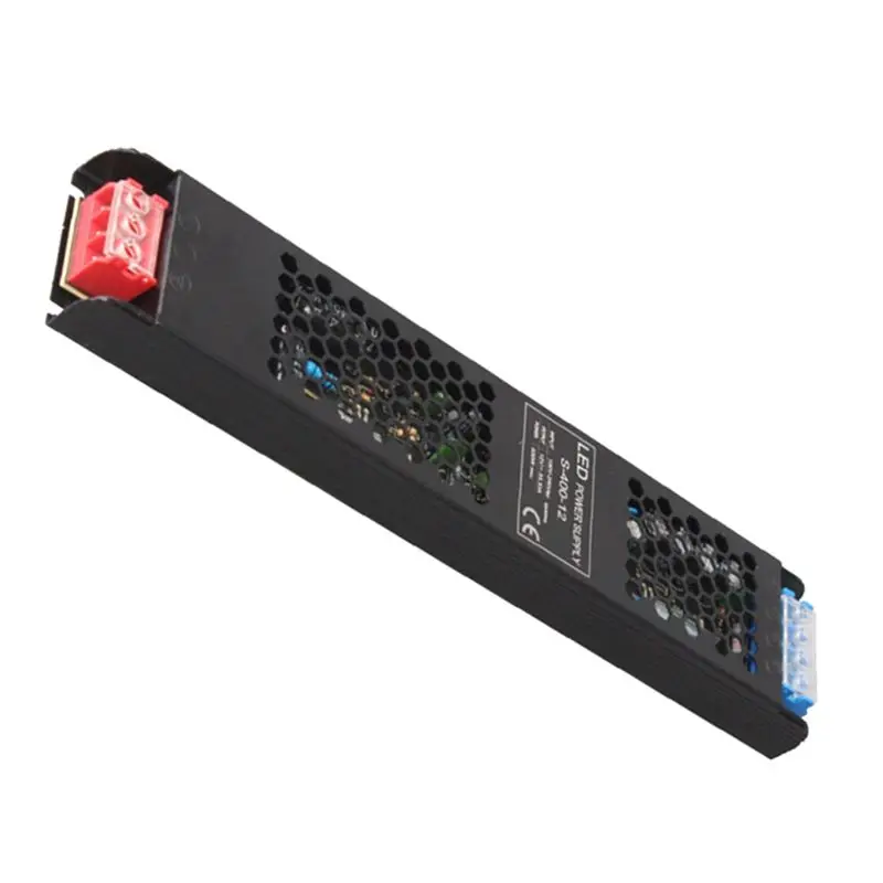 B04B-400W Thin Driver 12V 400W Transformer With LED Strip Constant Voltage Power Supply Protect Overvoltage And Overcurrent
