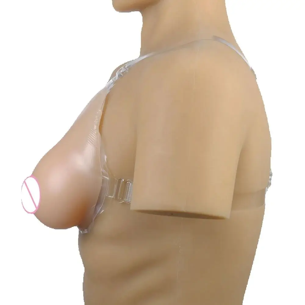 Nuevos pechos de silicona realistas con forma de gota para drag queen travesti sissy pechos falsos de alta calidad 2 colores