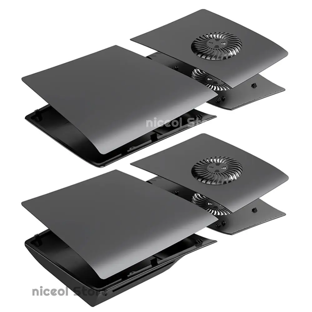 Face Plate Console Cover ABS Hard Case Anti-Scratch Hard Shell Skin  with Cooling Vent for  Pro Disc/Digital Edition
