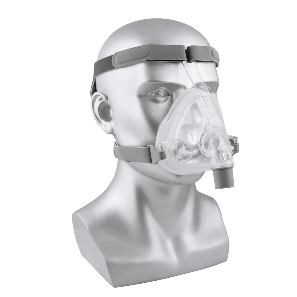 CPAP Full Face Mask For Sleep Apnea Anti-snoring And Sleep Aid With Free Comfortable Adjustable Headgear