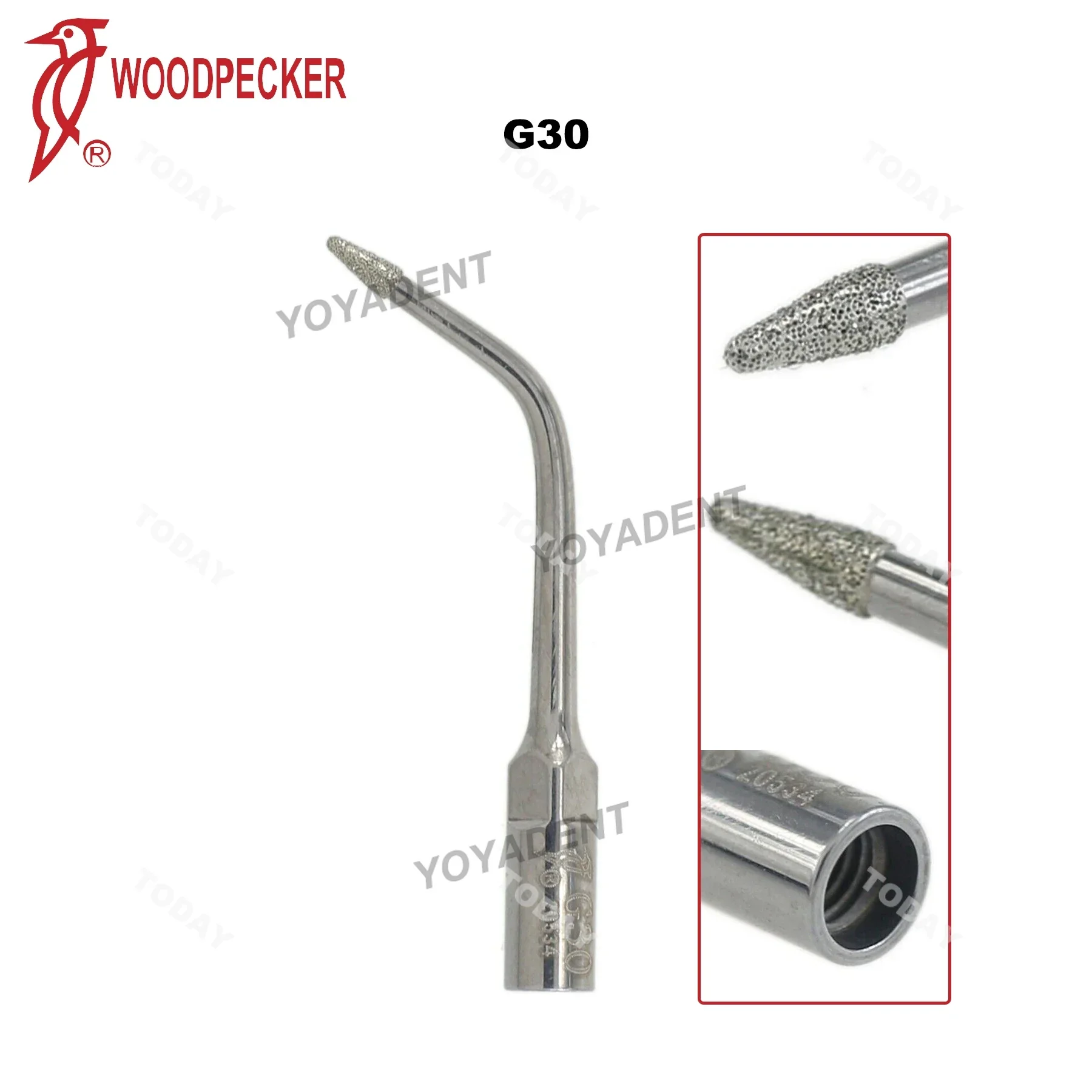 Woodpecker Ultrasonic Dental Scaler Tip Scaling Tips For Cavity/Shoulder Preparation Fit EMS UDS G30 G31 G32 G33