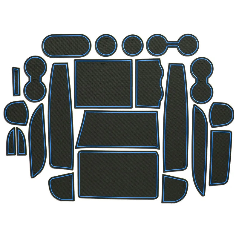 Car Decoration Cars Accessories Gate Slot Cushion For Toyota Alphard 2015 2016 2017 2018 2019 2020 2021 2022 Car Upgrade