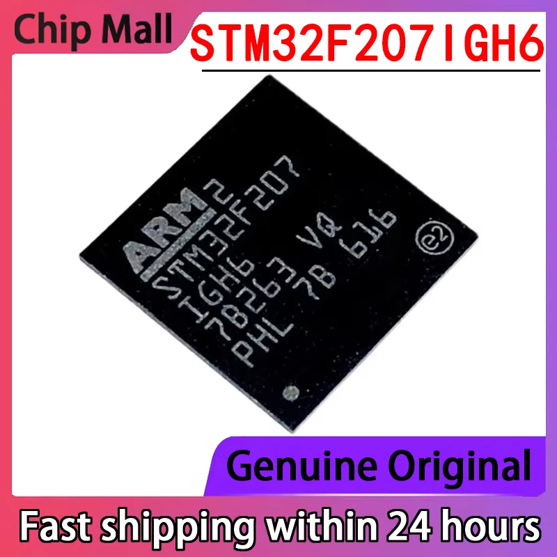 

1 шт., новый оригинальный микроконтроллер STM32F207IGH6 Φ (MCU/MPU/SOC)