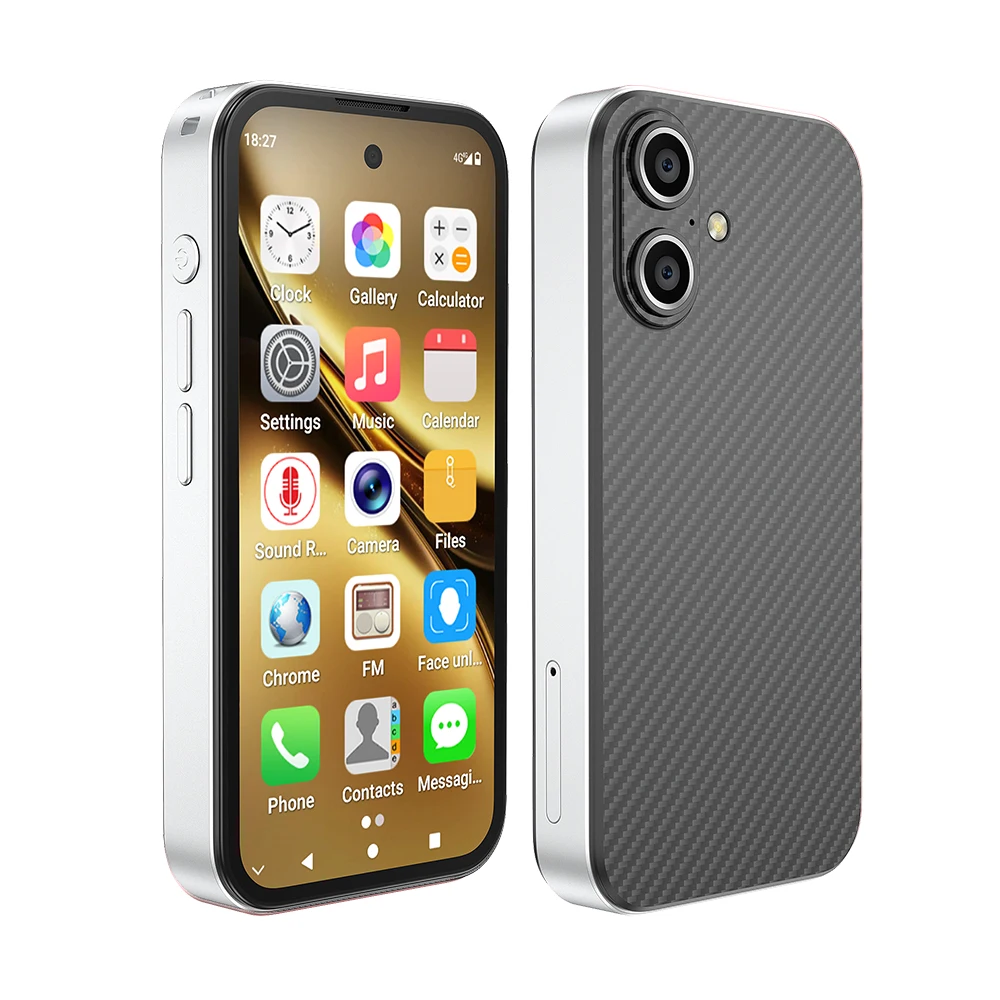 UNIWA Q333 4G – kompaktowy smartfon z obsługą wszystkich pasm, system Android, 3 GB pamięci RAM + 64 GB pamięci wewnętrznej, bateria 2000 mAh, rozpoznawanie twarzy, WhatsApp, GPS, obsługa kart TF. — zdjęcie produktu 8