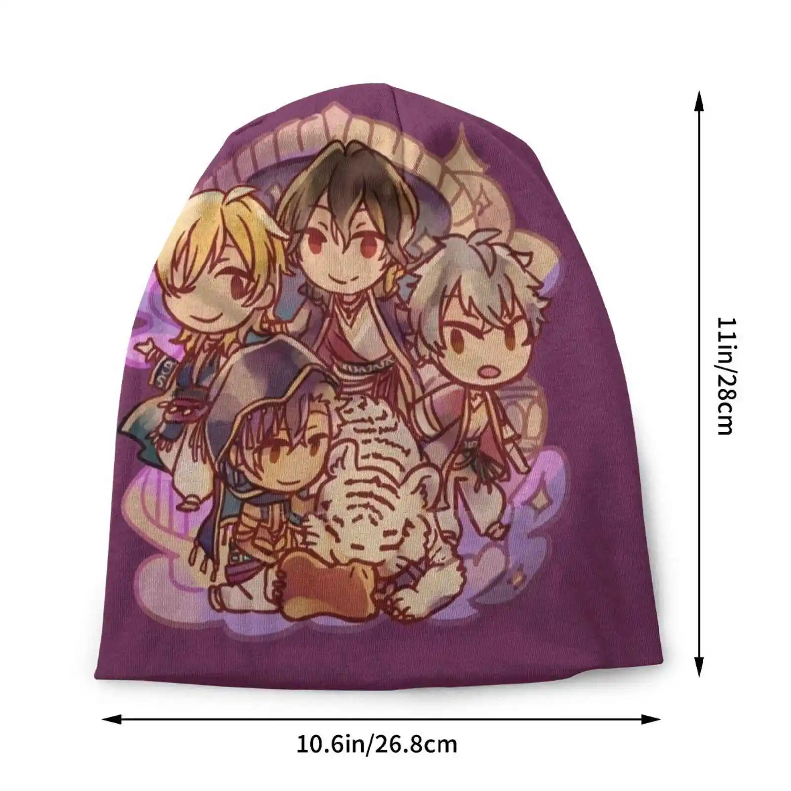 Enstars Undead 1001 Nights Knitted Hat Warm Beanie Outdoor Caps Ensemble Stars Undead Sakuma Kaoru Hakaze Koga Oogami Adonis