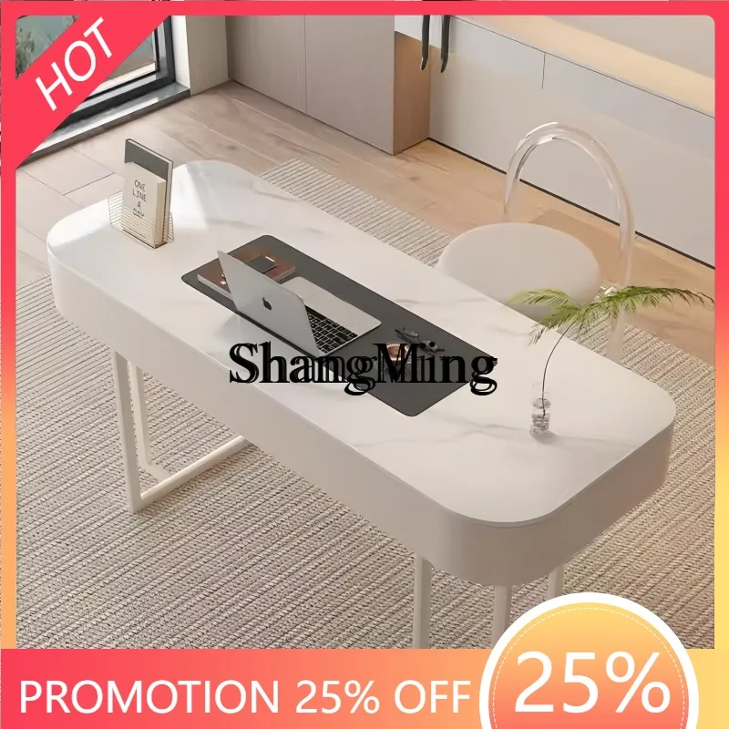 

FG good-looking cream wind solid wood desk dresser bedroom household small apartment computer modern simple light luxury desk