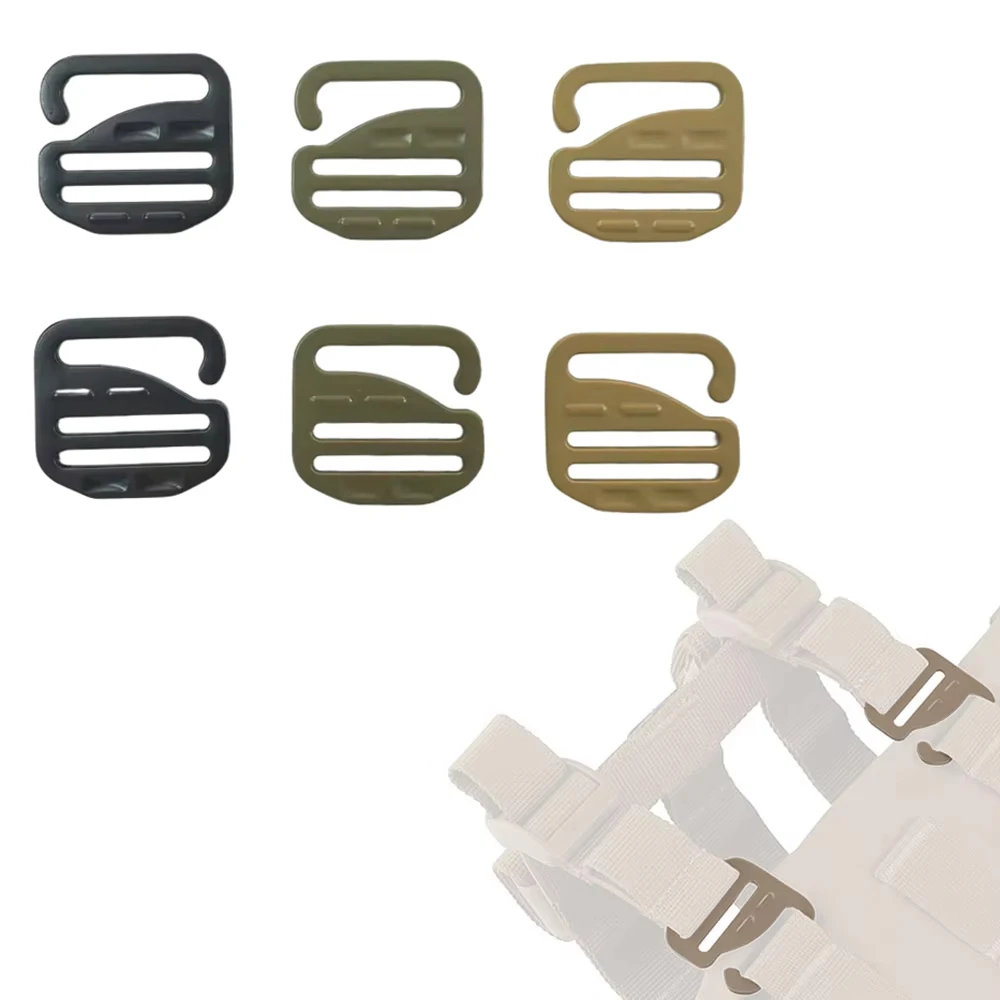 

2pcs G Hook For Tactical FCPC Strap Airsoft Vest DON/DOFF Kangaroo MAG Pouch Connector Modular Attachment Point Accessories
