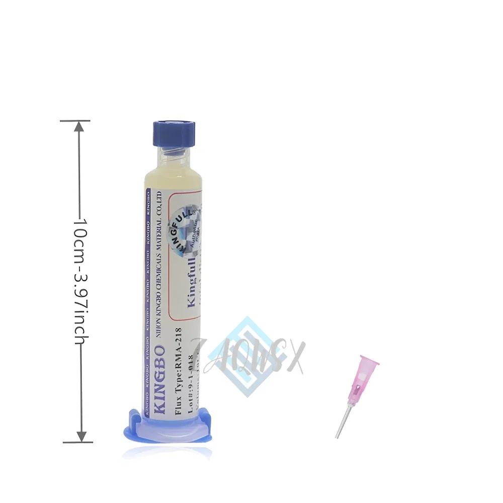 KINGBO RMA-218 10cc Solder Flux Soldering Iron Welding Flux Consumer Electronics Repair Solder Paste for Phone LED BGA SMD PGA