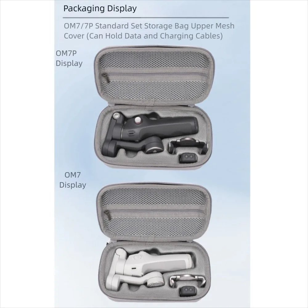 Waterproof Protective EVA Hard Case Shockproof Handheld Travel Carrying Storage Bag Simple Gimbal Stabilizer