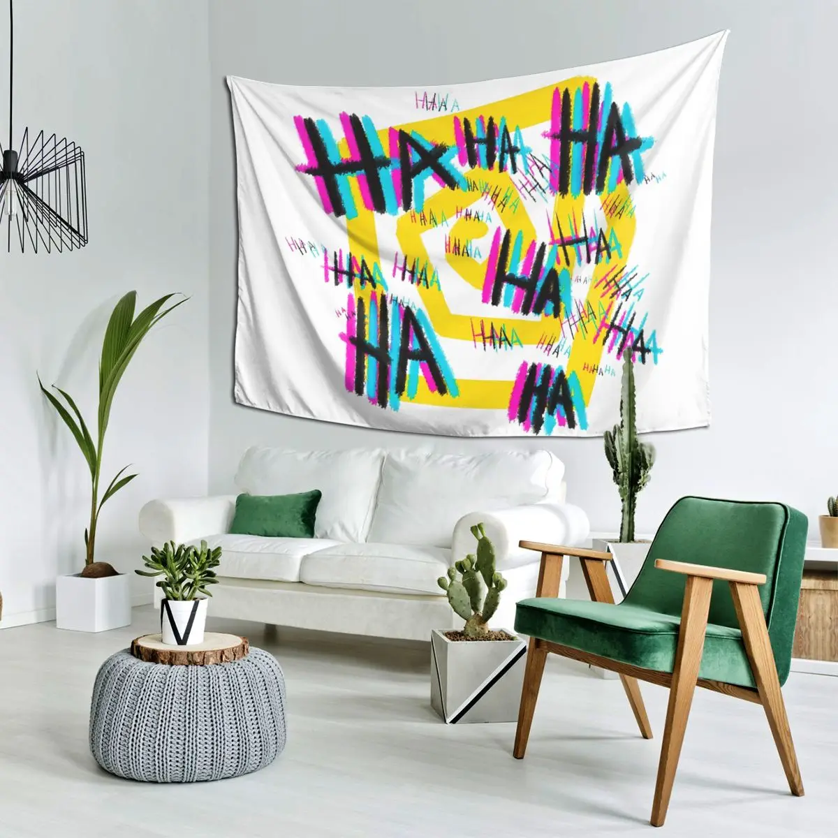 Michael's Laugh The Magnus Archives Tapestry Decoration Art Aesthetic Tapestries for Living Room Bedroom Wall Cloth Wall Hanging