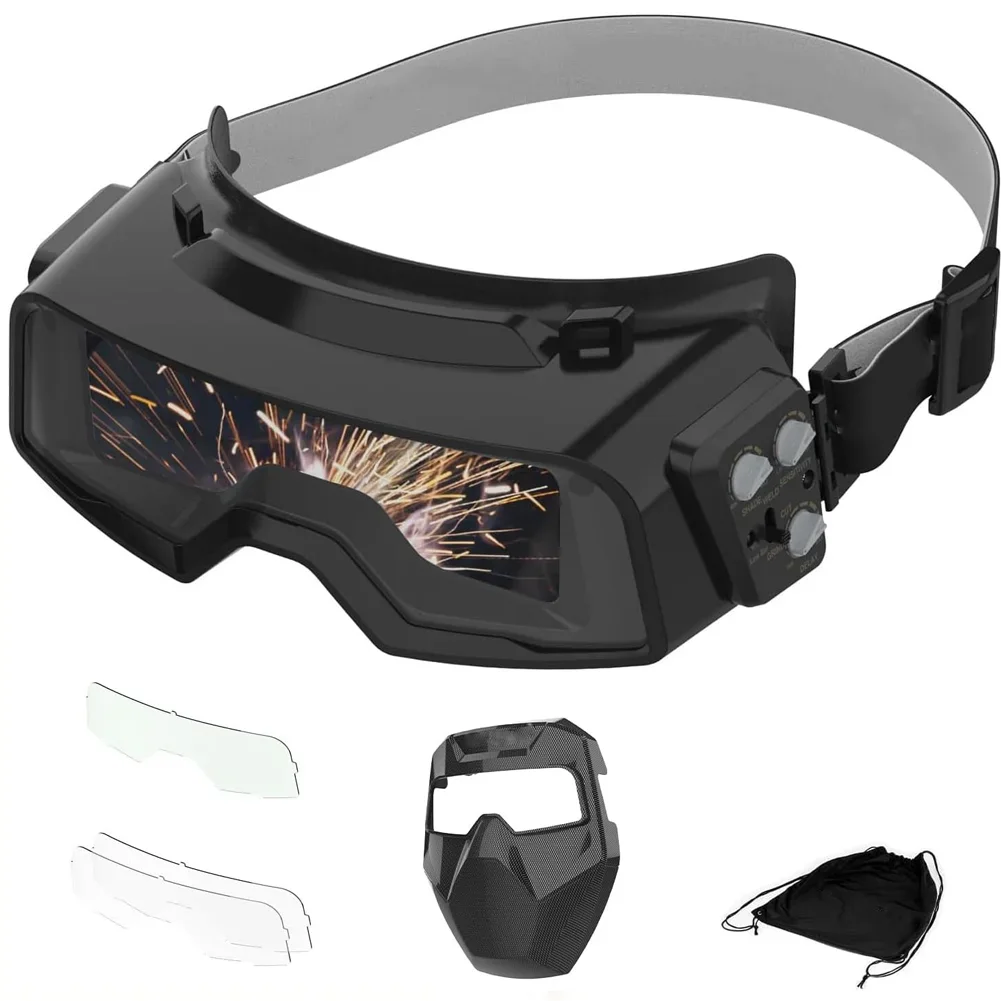 

Auto-Darkening Welding Helmet Welding Glasses For TIG MIG Plasma Cutting Welding Plasma Cutting Processes Grinding