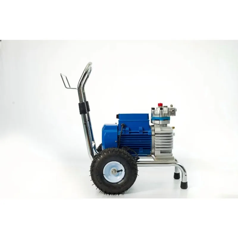 مسدس مضخة مكبس عالي الضغط جديد بدون هواء - بخاخ طلاء جدران مع محرك حديد (مكون أساسي)، مباشرة من التصنيع P