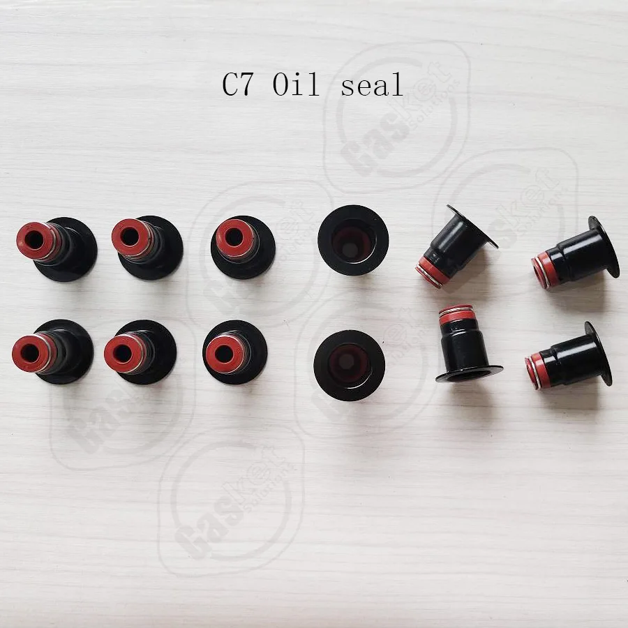 

C7 3126 325D 3116 3114 intake and exhaust valve oil seal Set For Caterpillar Engine spare parts 1632478 1478214