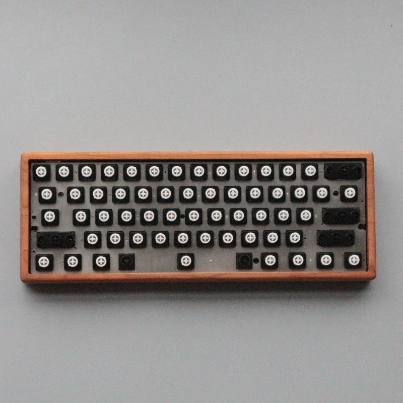 MX Topre Switch EC Capacitive Keyboard Custom GH60 PCB Assembled Inner Kit QMK/VIA Poker 61 64 Layout Compatible GH60 Shell