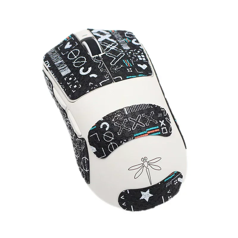 1 Set High-Quality Polyurethane Sweat-Absorbent Mouse Anti Slip Grips Tape Sticker For VGN Dragonfly F1V5 TUBRO+ ULTRA
