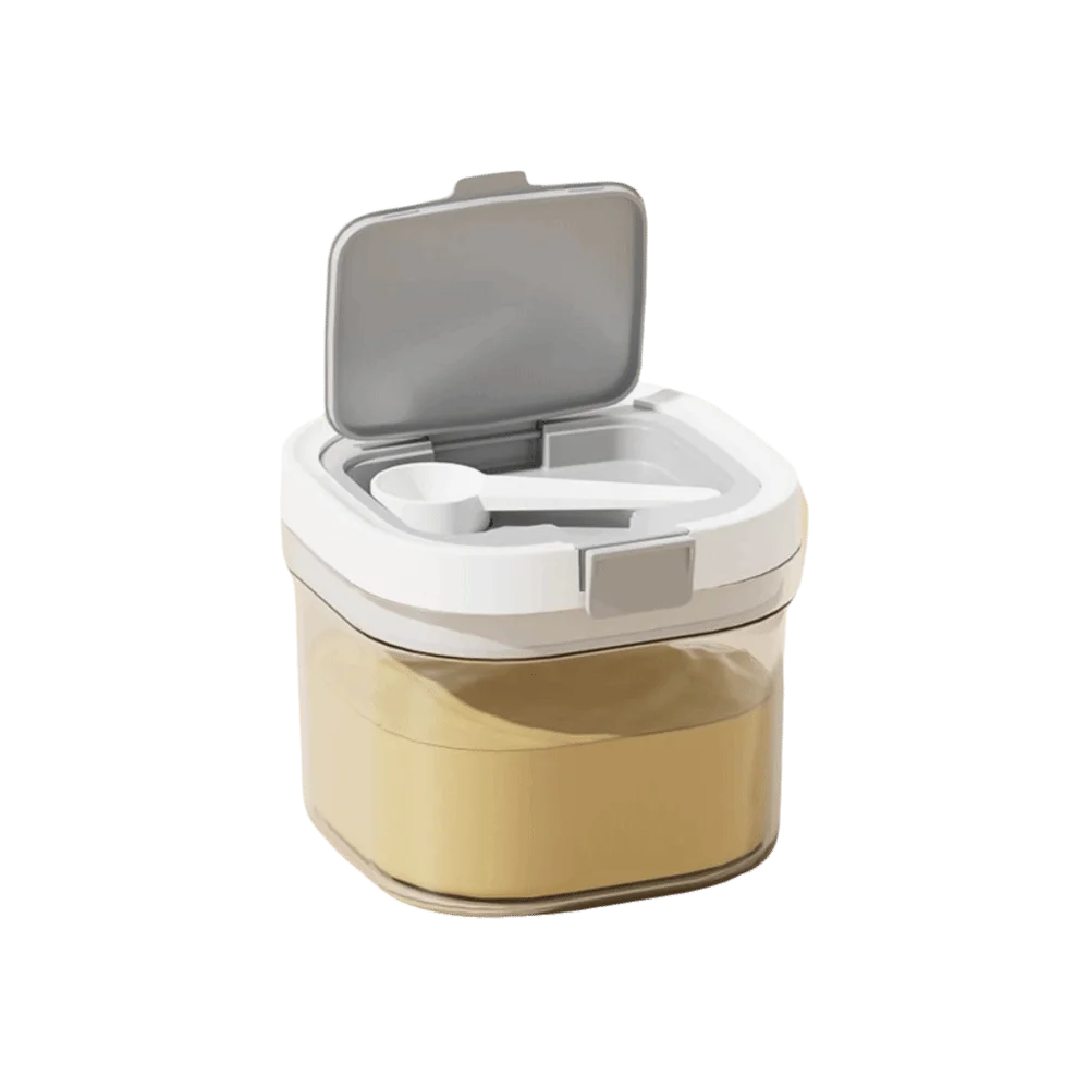 

Не содержащая BPA, устойчивая к ультрафиолетовому излучению банка для сухого молока, штабелируемый многоразовый герметичный контейнер, герметичная портативная герметичная коробка для еды на открытом воздухе