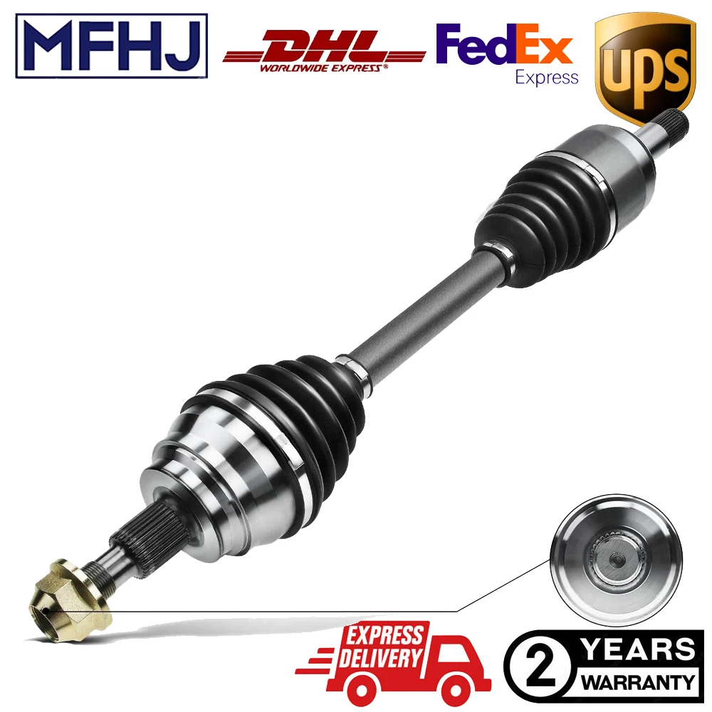 Front Left CV Axle Assembly For Mercedes-Benz X164 W164 GL320 GL450 ML320 ML550 1643300801, 1643302301, 1643302701