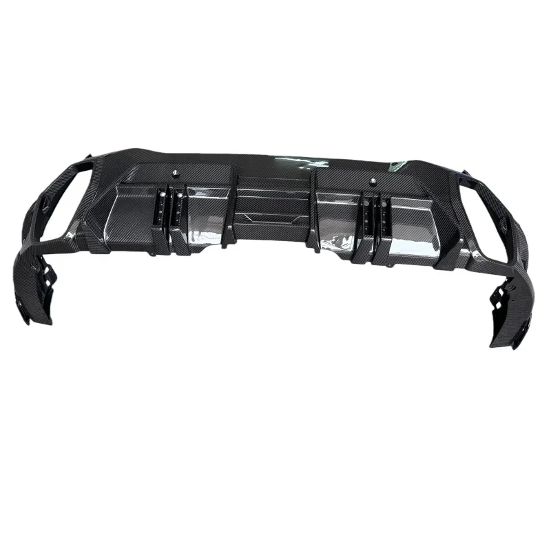 Diffuser Car Lightweight air Surround for BMW XM Modified LD Style Dry Carbon Fiber Rear Lip Body Kit