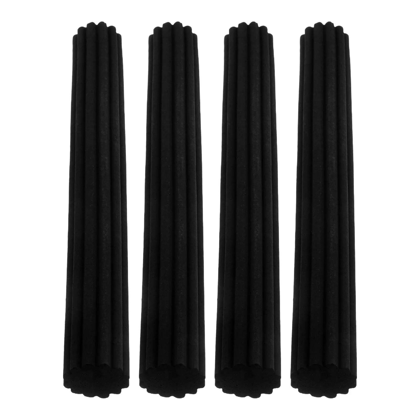 

4Pcs Smokeless Moxa Sticks Premium Carbonized Black Herbal Moxibustion for Home Spa Relaxation Consistent Gentle Heat Therapy