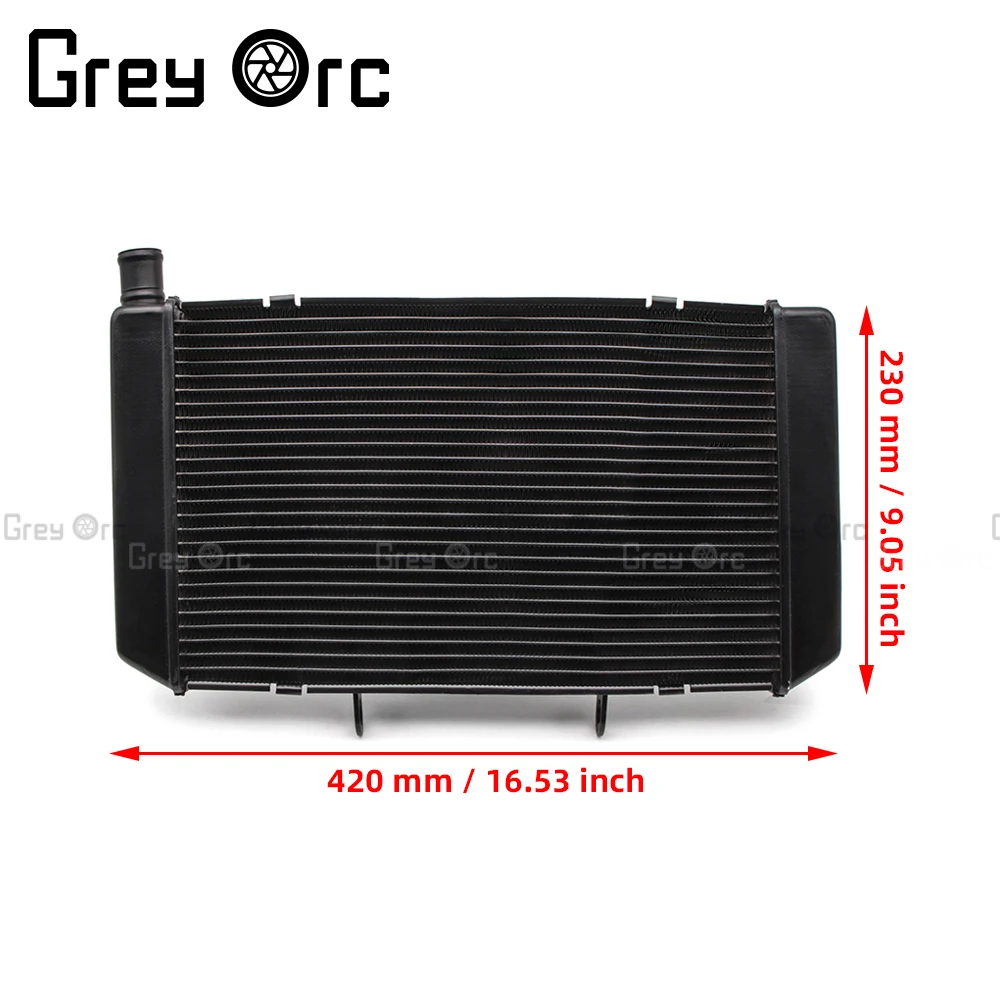 Aluminium Cooling Water Cooler Radiator For Honda Hornet Cb600 Cb600f Cbf600 Cb Cbf 600 2007 2008 2009 2010 2011 2012 2013