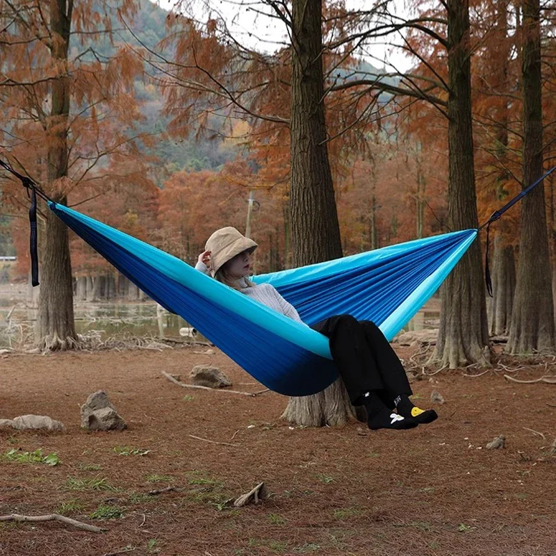 Anti-Mücken-Outdoor-Hängematten Rest Netze tragbare Klapp zelte Hängematten Vordächer Sonnenschutz Rede de Descanso Camping möbel