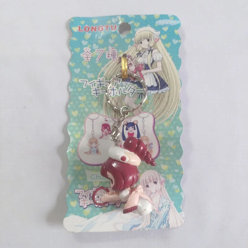 Chobits Action Figure Chi Anime Q-versie Figuurmodel Ornamenten Uitverkochte sleutelhangers Speelgoed
