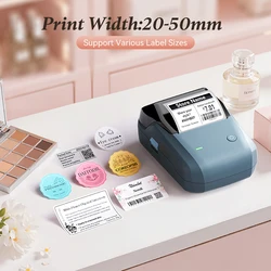 Niimbot B1/B3S Kabelloser Thermo-Etikettendrucker, Bluetooth-Etikettendrucker, Beschriftung, Business-Maschine für Kleidung, Schmuck, Gewerbe