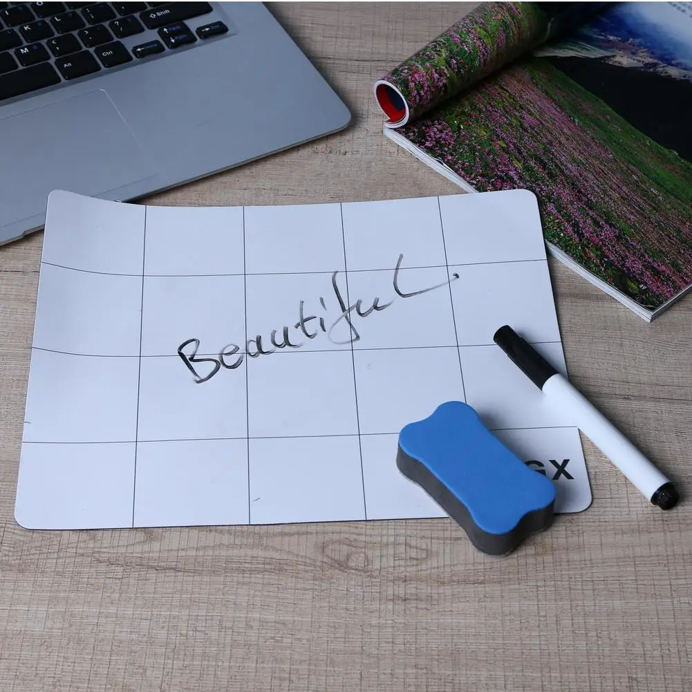 

Magnetic Repair Mat Repair Kit 25x20cm Soldering Mat Screw Sort Adsorption Keeper with Marker Pen Eraser for Mobile Phone Repair