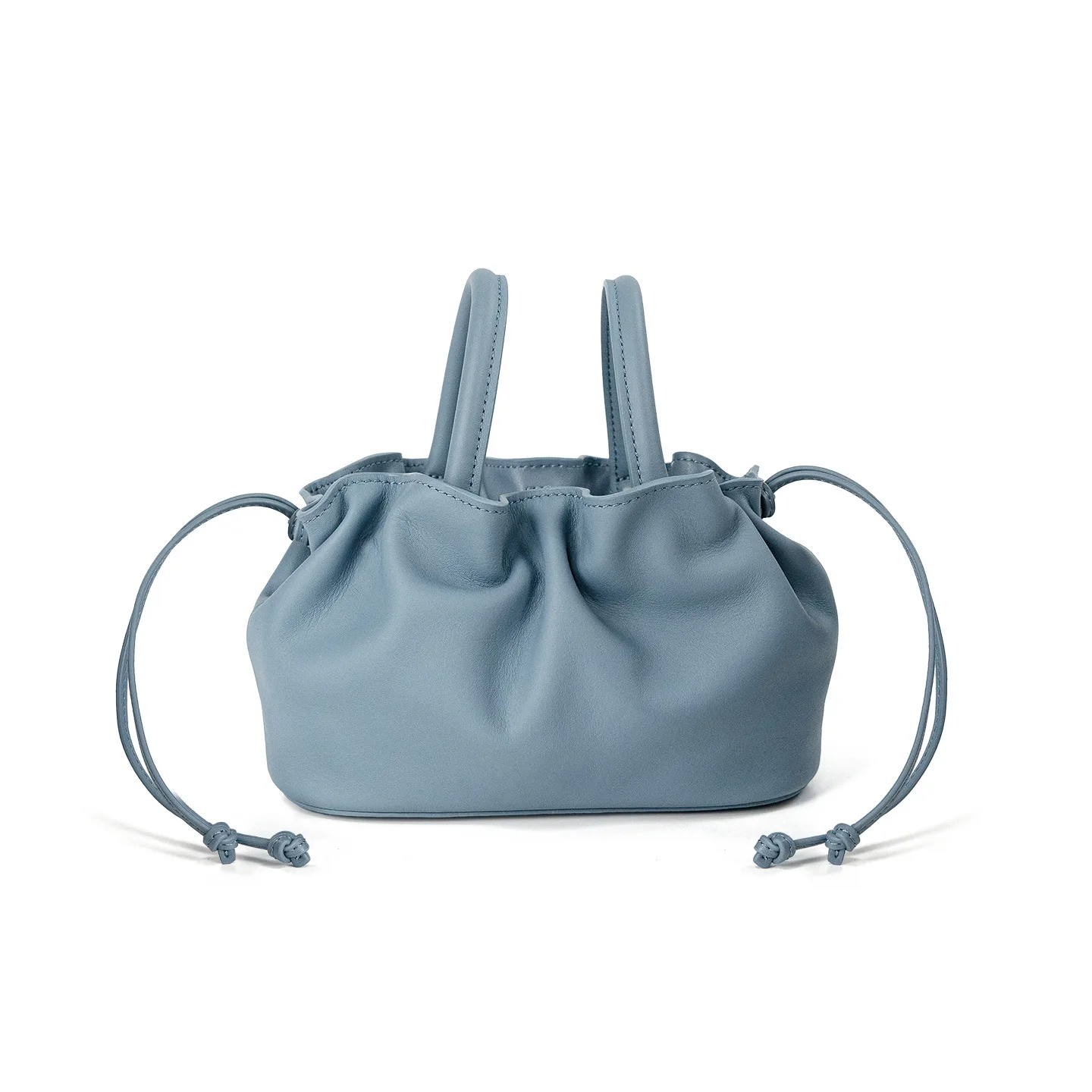 Mini Bucket Bag Women Genuine Leather Crossbody Shoulder Purse Small Handbag Casual - view 5