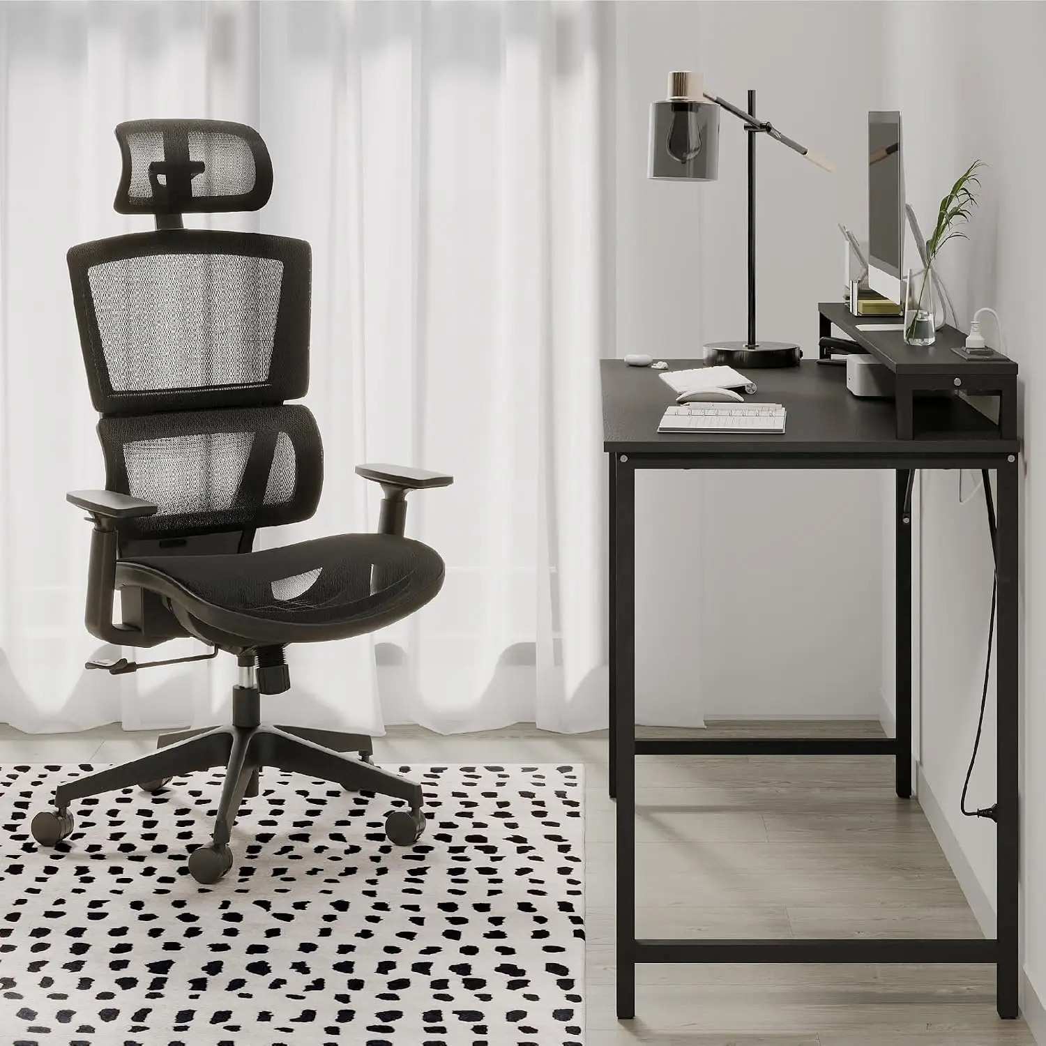 ® Radano Mesh High-Back Executive Office Chair, Black, BIFMA Compliant, Customized