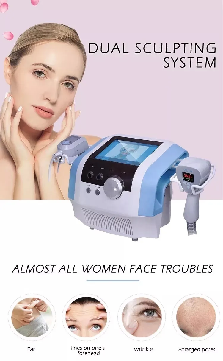 Portable Dual Handle RF Body Slimming Machine
