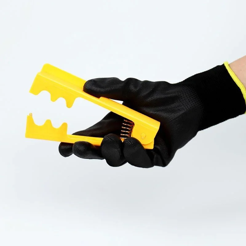 6-20 pairs of nitrile safety coated work gloves, PU gloves and palm coated mechanical work gloves, obtained CE EN388