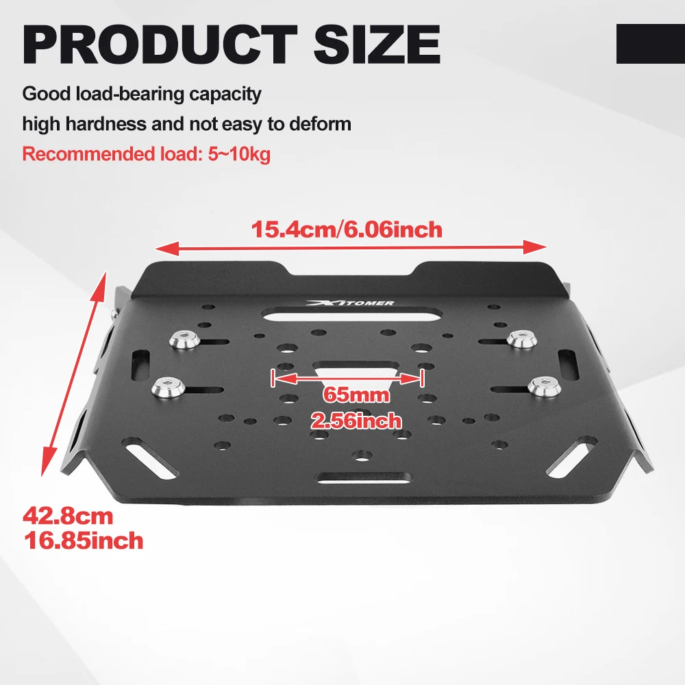MotoBike Top Case Support Carrier Cargo Tail Bag Holder Rear Luggage Bracket Storage Navi 110 2022 2023 2024 2025 2026 For Honda