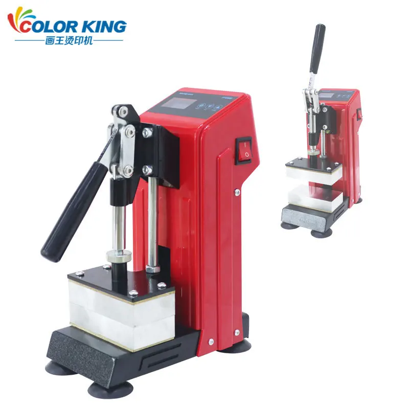 Manual high-pressure mini rosin machine 6 * 12cm double heating plate heat transfer oil press