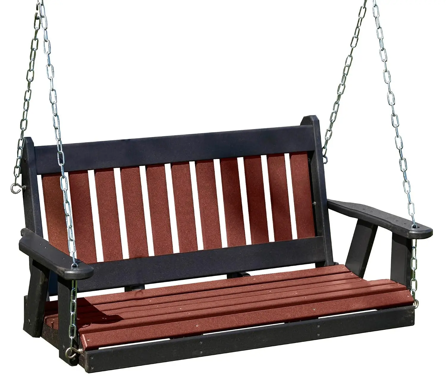 Poly Lumber 5FT Porch Swing Stainless Steel Hardware 1000 Lbs Outdoor Patio Backyard Garden Park, Customized