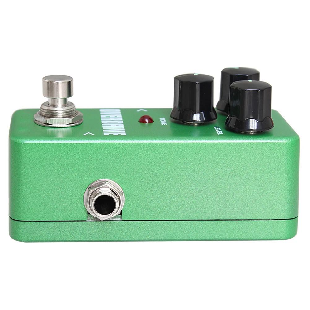 

Vintage Guitar Effect Pedal Guitarra Booster Tube Overload Stompbox True Bypass Metal Casing Ac