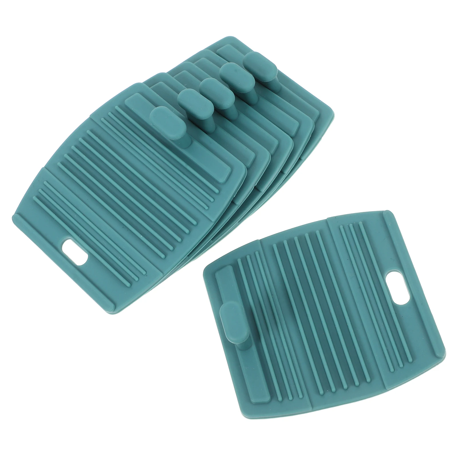 

6Pcs Silicone Pot Handle Covers Heat Resistant Non Slip Pot Grip Sleeves Multi Purpose Kitchen Use Silicone Handle Cover