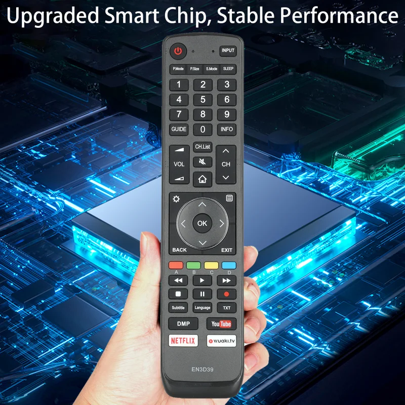 

EN3D39 Remote Control For Hisense 4K UHD TV H45N5750 H50N6800 H50N5900 H55N6800 H60N3500 H65N5750 H65N6800 H75N6800 H55NU8700 H6