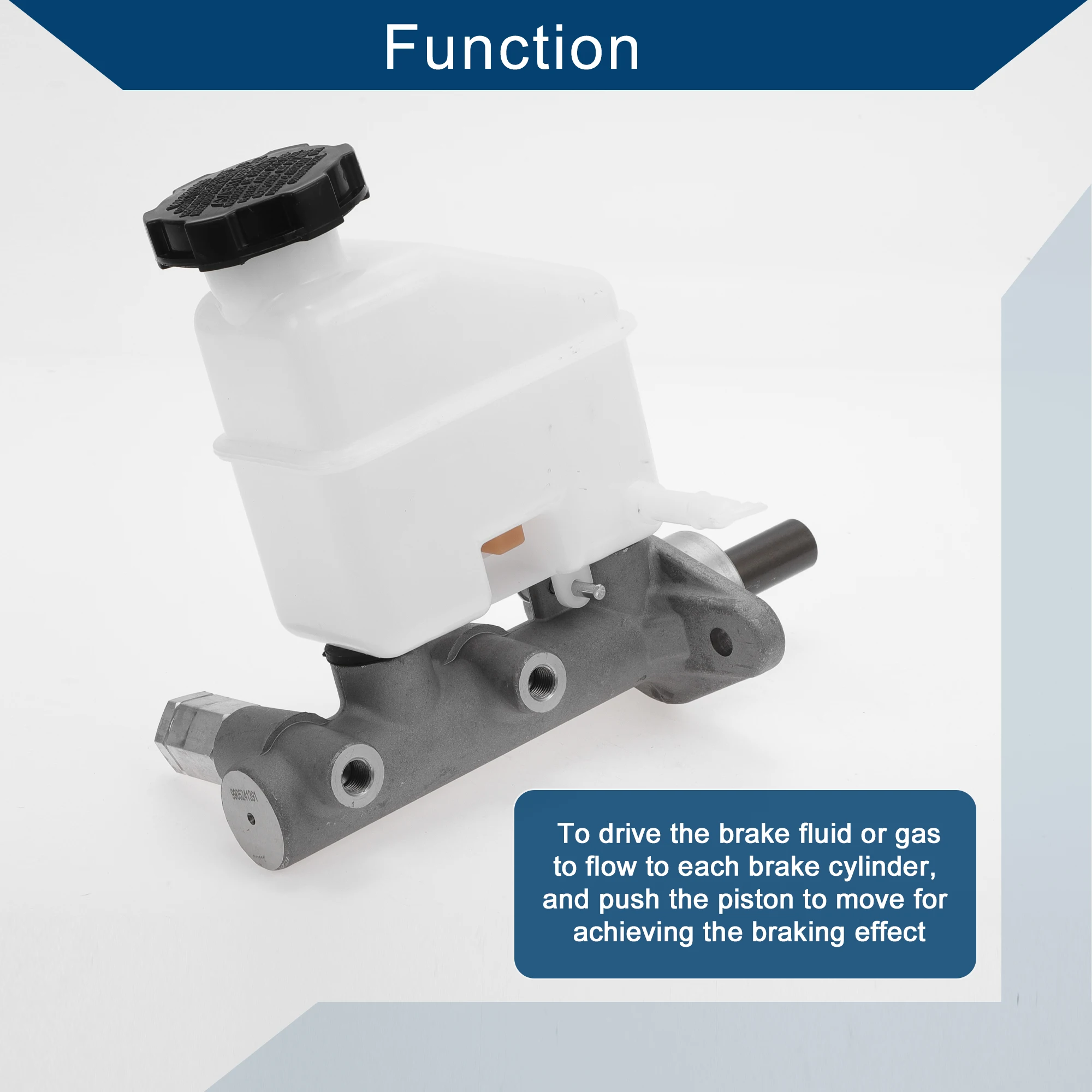UXCELL No.585102H000 Brake Master Cylinder with Reservoir for Hyundai Elantra 2006-2008 Hydraulic Master Cylinder