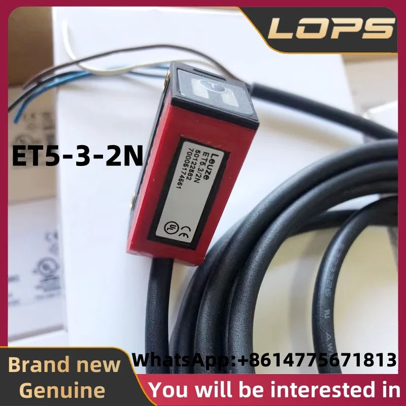 

Новый оригинальный фотоэлектрический датчик Leuze 50122582 ET5.3/2N для систем промышленной автоматизации