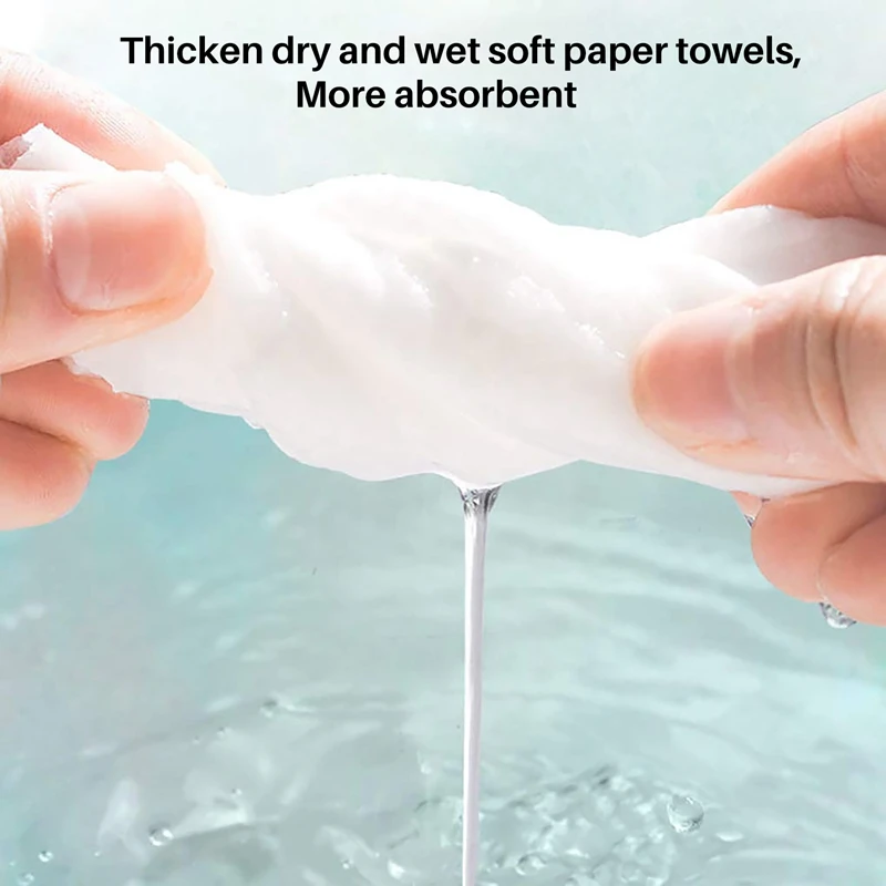 100PCS Disposable Wash Face Towel, Clean Face Towel, Make Of Cotton, Remove Makeup Towel, Wash Facial Tissue