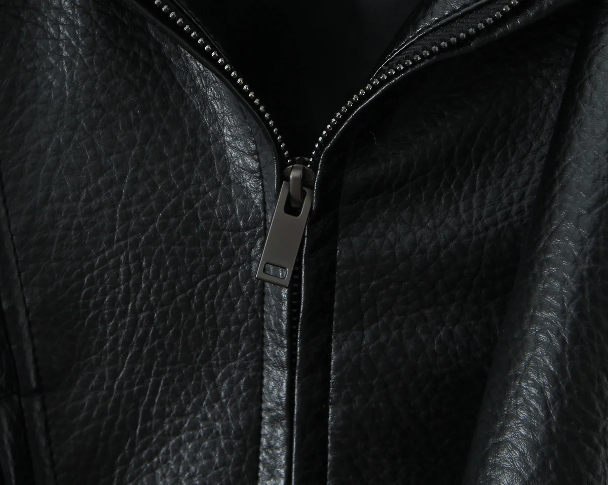 Maxdutti معطف الشتاء سترة نسائية ملابس امرأة Ins موضة مدون خمر دراجة نارية بولي Leather سترة جلدية النساء بلايز