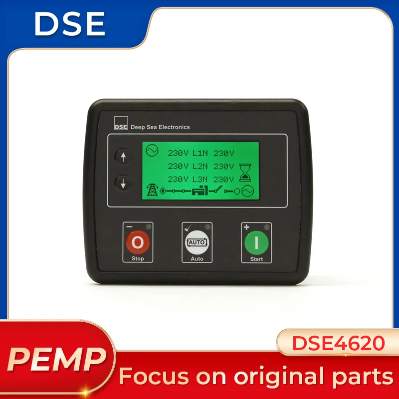 

Original Diesel Genset Controller DSE4620 replace DSE4610 Automatic Power Failure Control Module Generator Parts