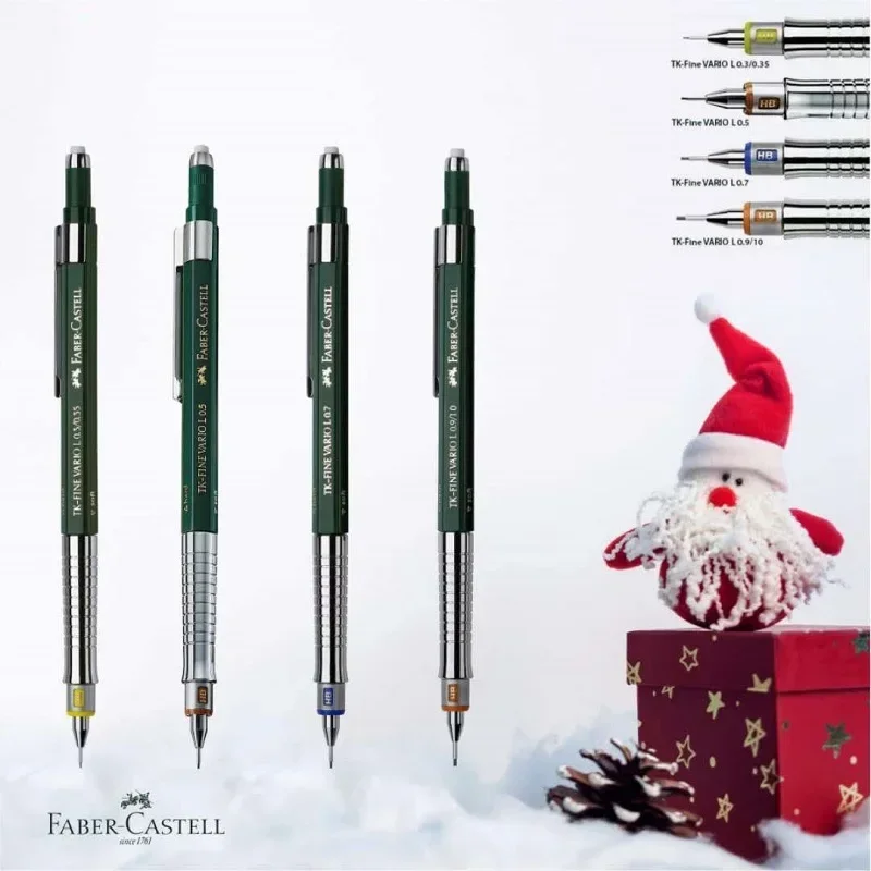 Faber Castell TK-Fine Vario Mechanical Pencils 0.35/ 0.5/0.7 /1.0mm Design Art Painting Professional Drawing Graphic Pencil