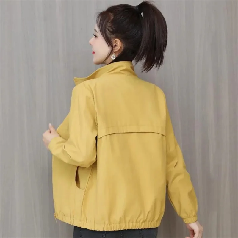 2026 New Summer Jacket Women Sun Protection Clothing Fashion Casual Zipper Thin Casual Loose Casual Loose Windbreaker Coat